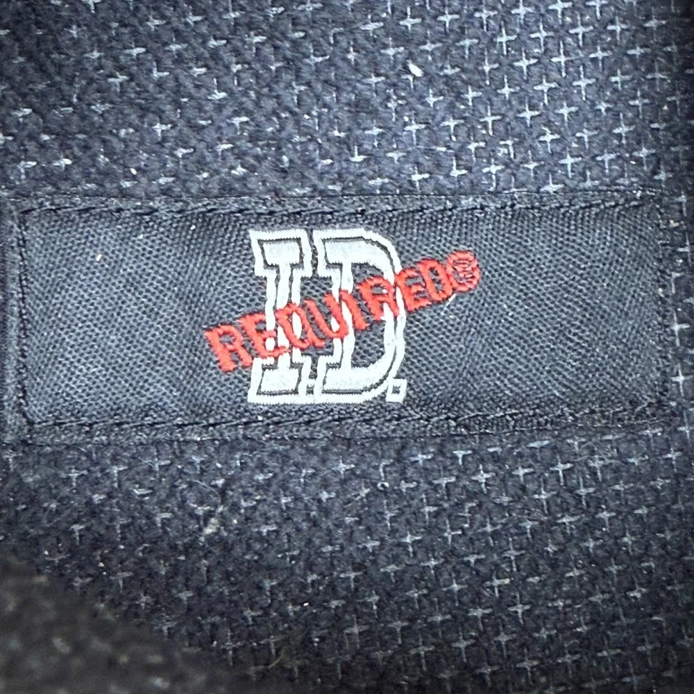 ID‎ Required Y2K Chunky Oxfords Mens 6.5 Black Dawson Leather Square Toe